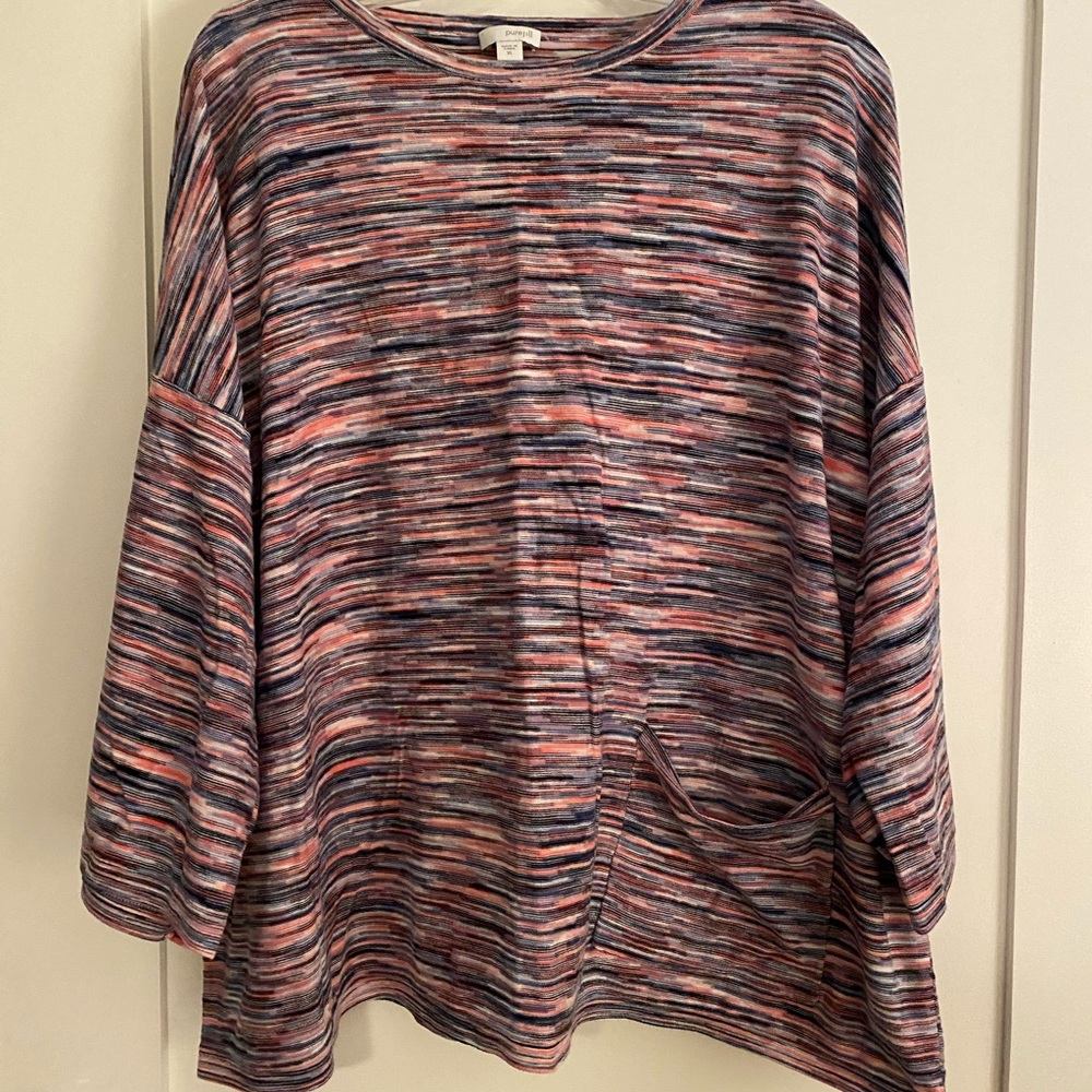 J. Jill space dye shirt